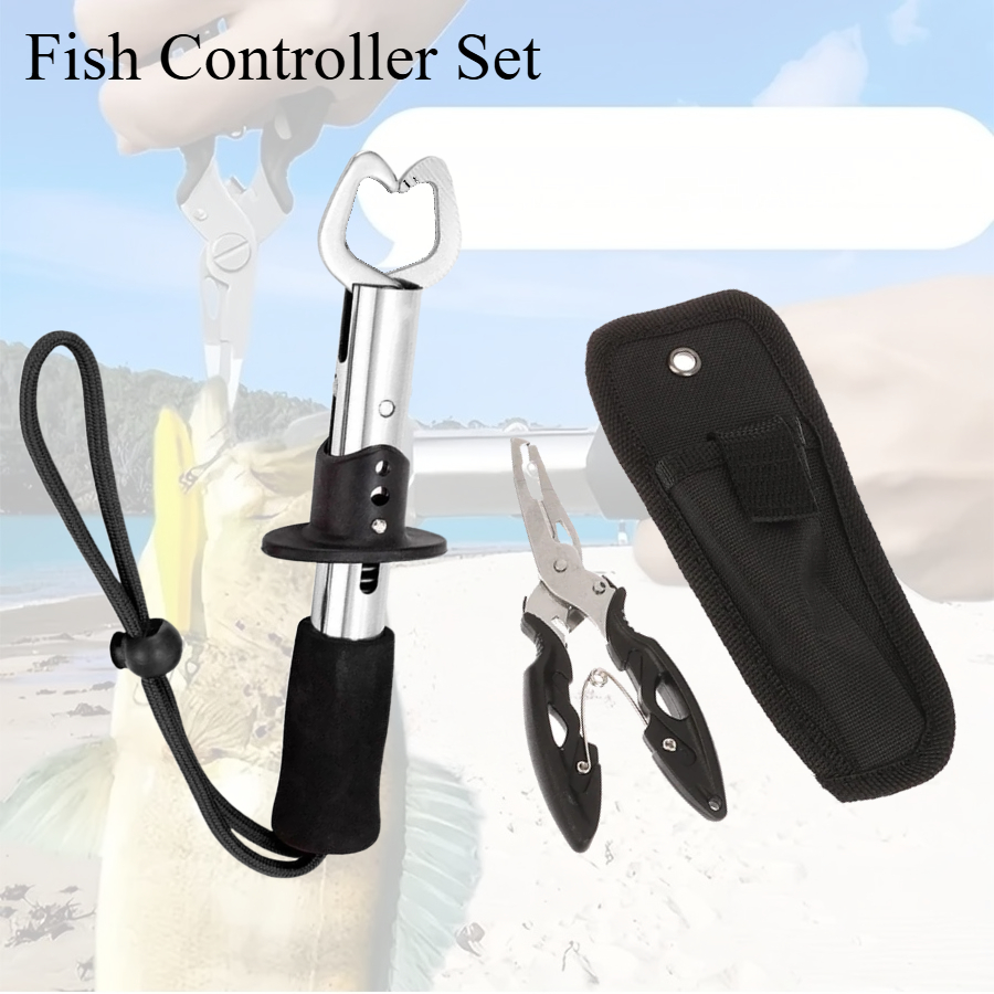 Fishing Hook Remover - Zestaw kontrolera ryb 2 szt., zawiera