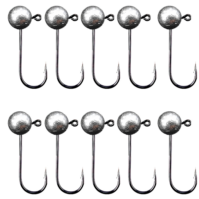 Fishing Hook Barbless - 10 sztuk/partia główka jigowa haczyk wędkarski