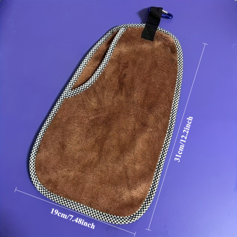 Fishing Hook Size - Ręcznik wędkarski z haczykiem, łatwy do