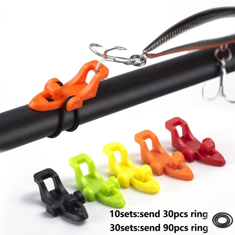 Fishing Hook Jig - 1-10 szt. Uchwyt na haczyk do