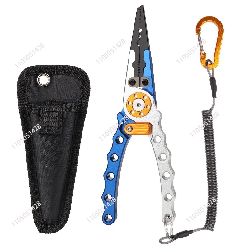 Fishing Hook Remover - Aluminiowe szczypce wędkarskie, wielofunkcyjny przyrząd do