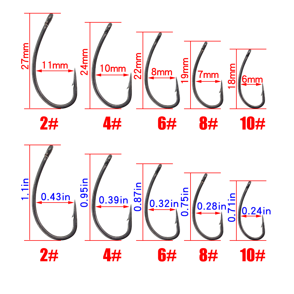 Hirisi 30x haczyki na karpia z – Fishing Hook Barbless recenzja i cena