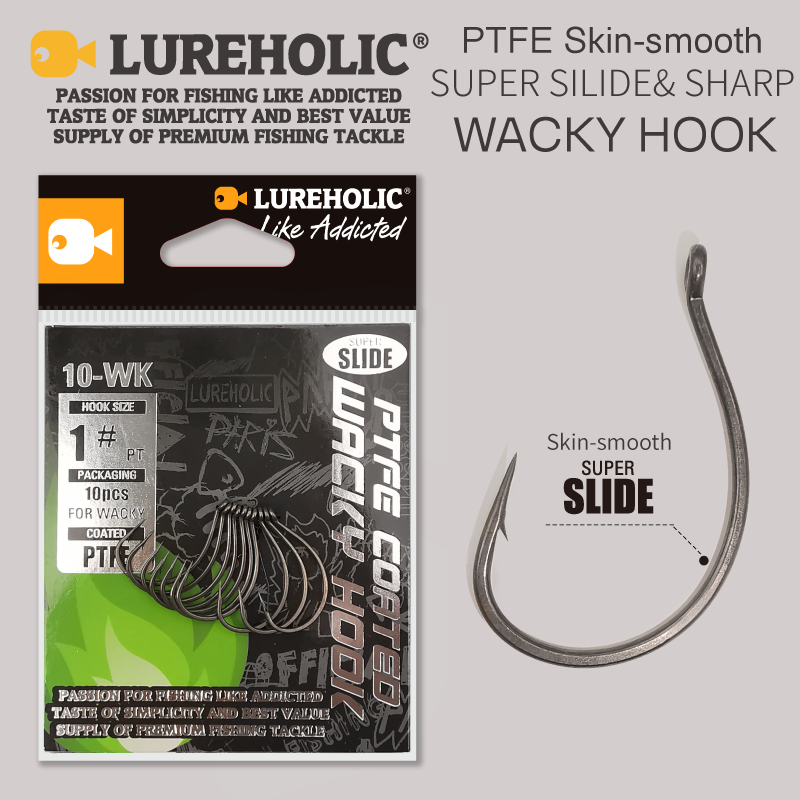LUREHOLIC PTFE Super Slide Wac – Fishing Hook Barbless recenzja i cena