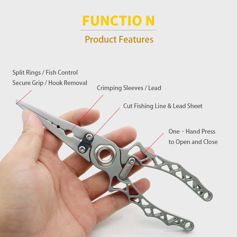Przenośne szczypce wędkarskie  – Fishing Hook Remover recenzja i cena