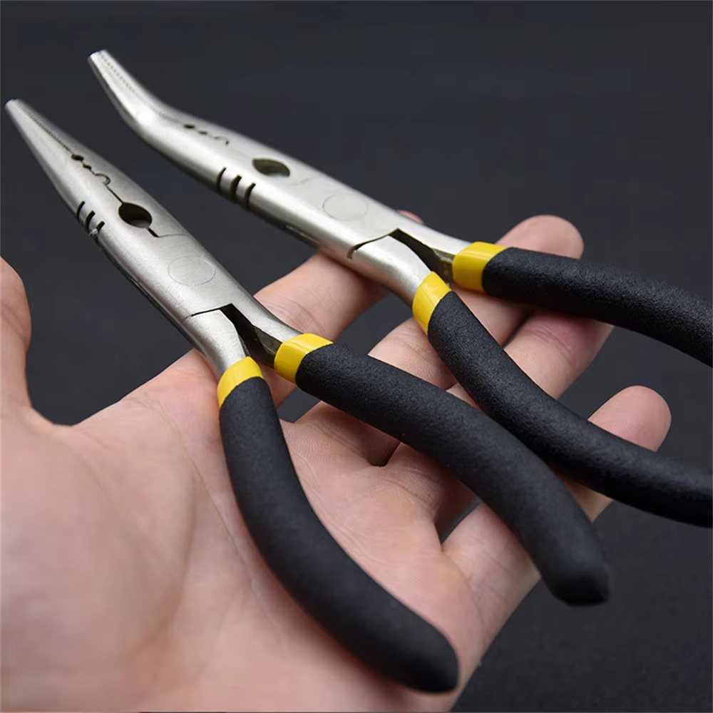 1 szt. Szczypce wędkarskie ze  – Fishing Hook Sharpener recenzja i cena